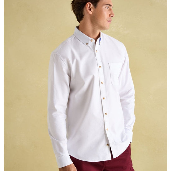 Young Ideas/Henmores - Classic Oxford Shirt - White - M