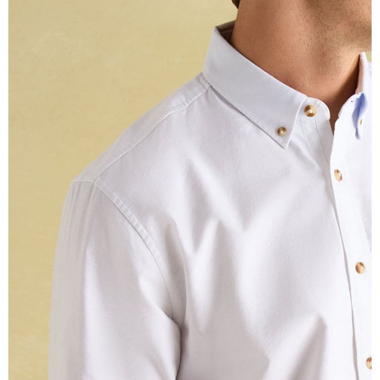 Young Ideas/Henmores - Classic Oxford Shirt - White - M