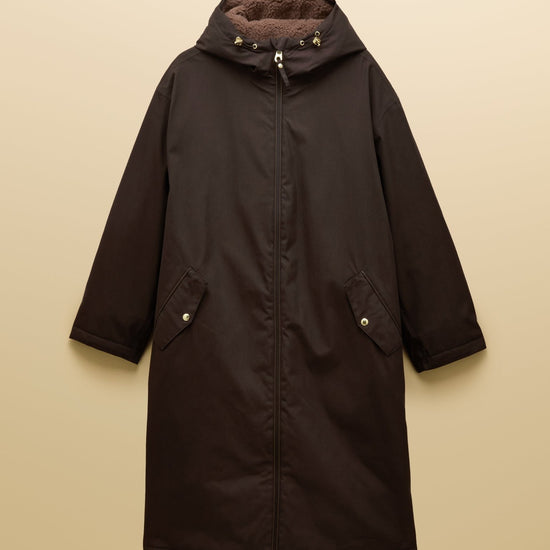 Young Ideas & Henmores -Coverall Coat -Chocolate -M/L