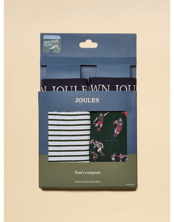 Young Ideas/Henmores - Crown Joules Underwear 2 pack - Green - M