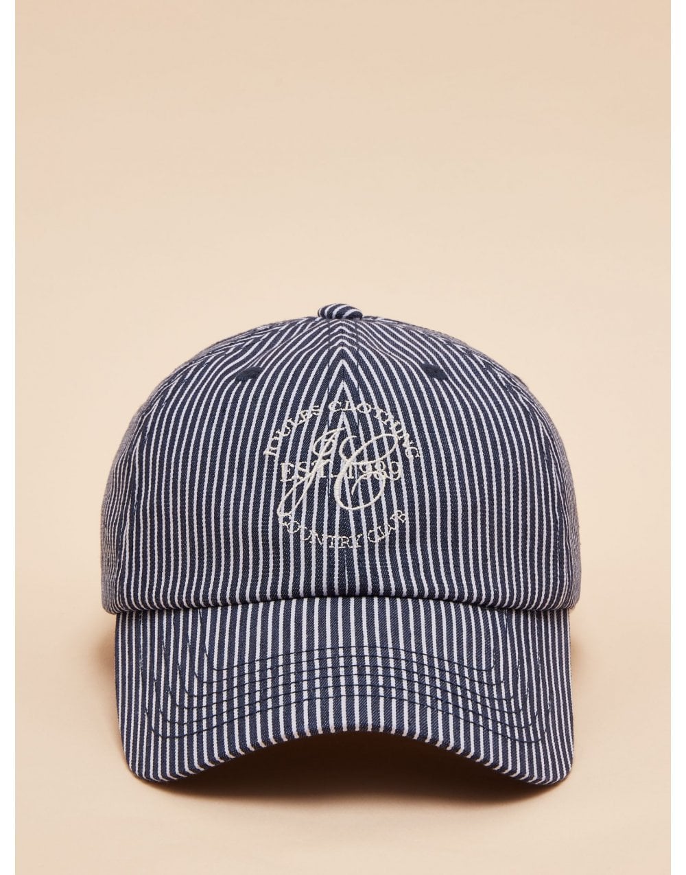 Young Ideas/Henmores - Daley Stripe Cap - Navy - OS