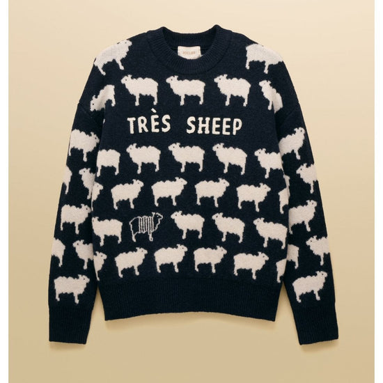 Young Ideas/Henmores - Duck Intarsia Knit Jumper - Navy - M