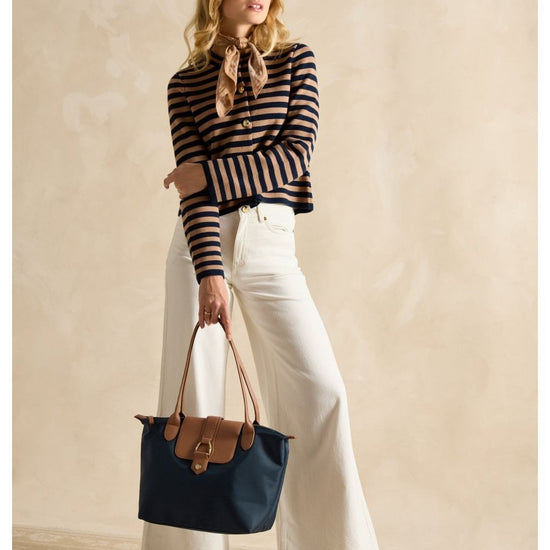 Young Ideas/Henmores - Edie Nylon Tote - Navy - OS