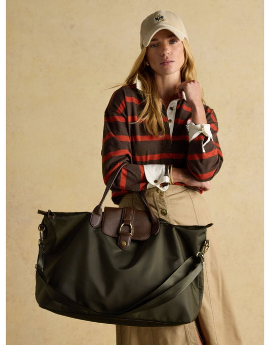Young Ideas/Henmores - Edie Weekend Bag - Khaki Green - OS