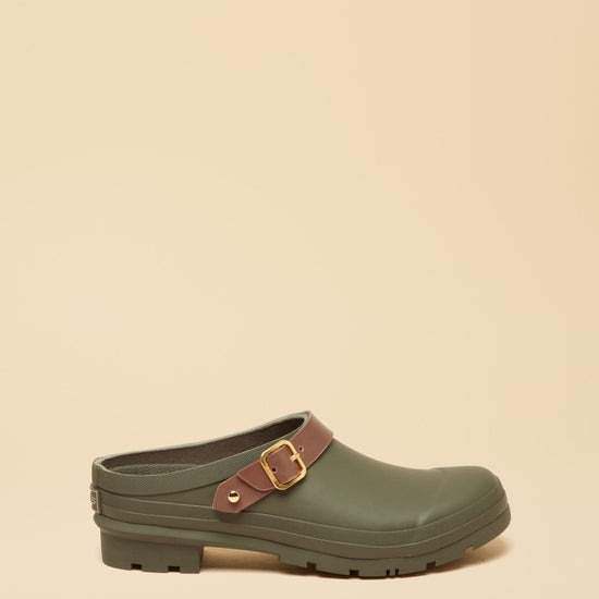 Young Ideas & Henmores - Elbridge Clog Wellingtons - Khaki Green - 4