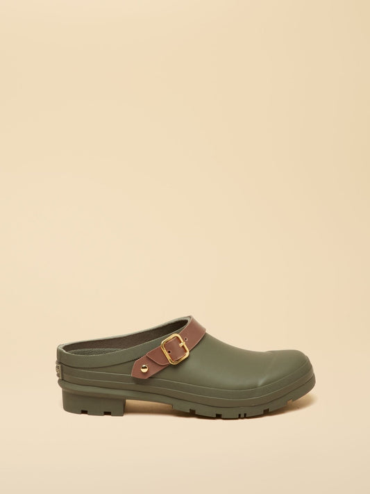 Young Ideas & Henmores - Elbridge Clog Wellingtons - Khaki Green - 4