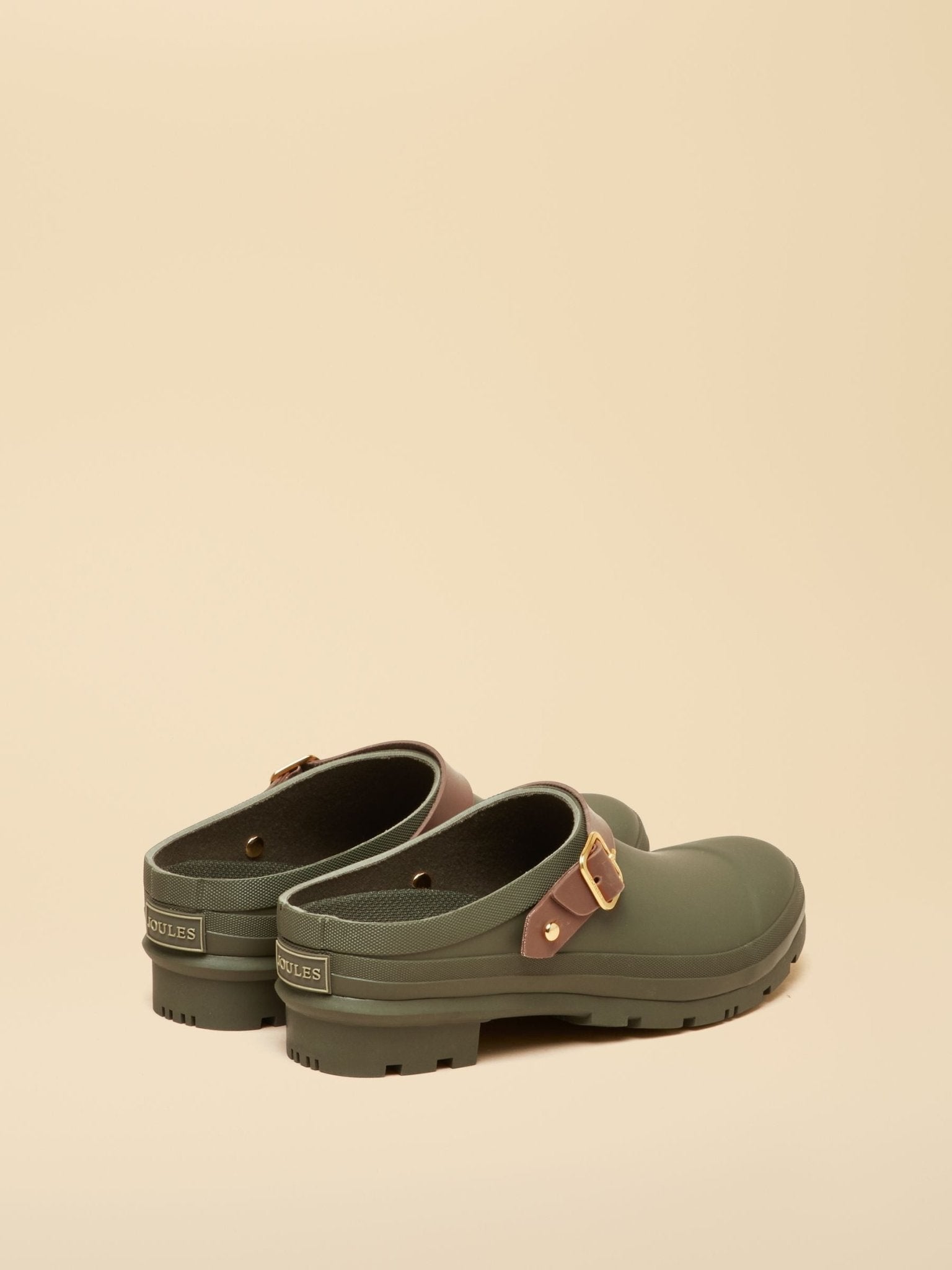Young Ideas & Henmores - Elbridge Clog Wellingtons - Khaki Green - 4