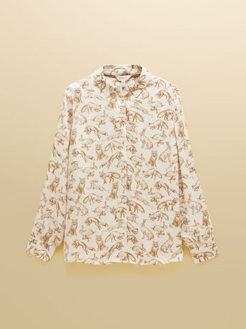 Young Ideas & Henmores -Elvina Fox & Hare Shirt -Cream -8