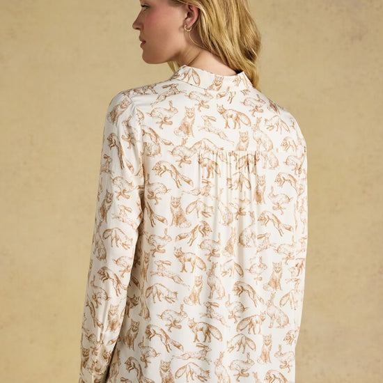Young Ideas & Henmores -Elvina Fox & Hare Shirt -Cream -8