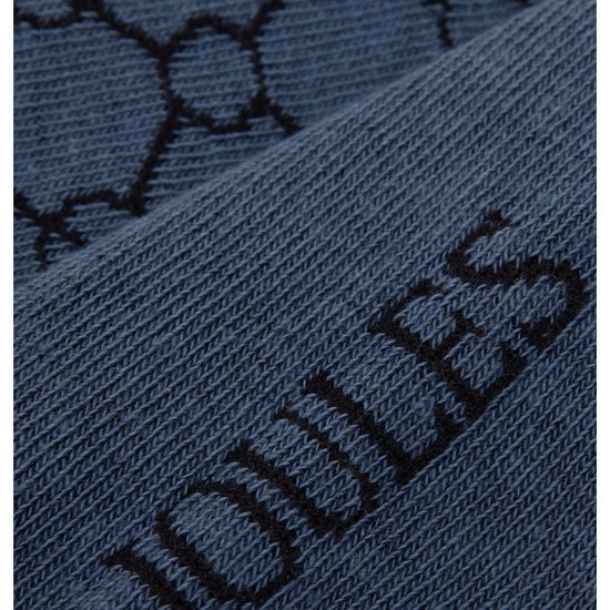 Young Ideas/Henmores - Everyday 2 Pack Socks - Blue/Ecru - OS