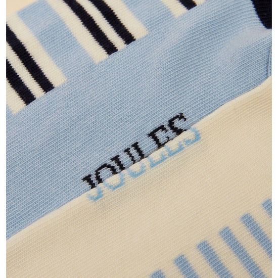 Young Ideas/Henmores - Everyday 2 Pack Socks - Blue/Ecru - OS