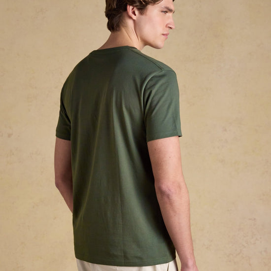 Young Ideas & Henmores -Everyday T-Shirt -Khaki Green -M