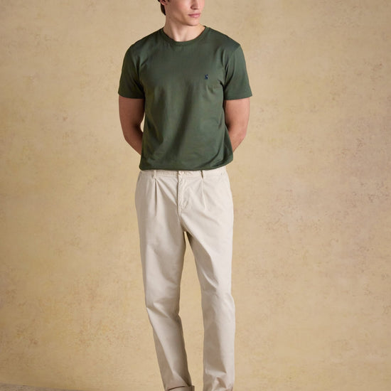Young Ideas & Henmores -Everyday T-Shirt -Khaki Green -M