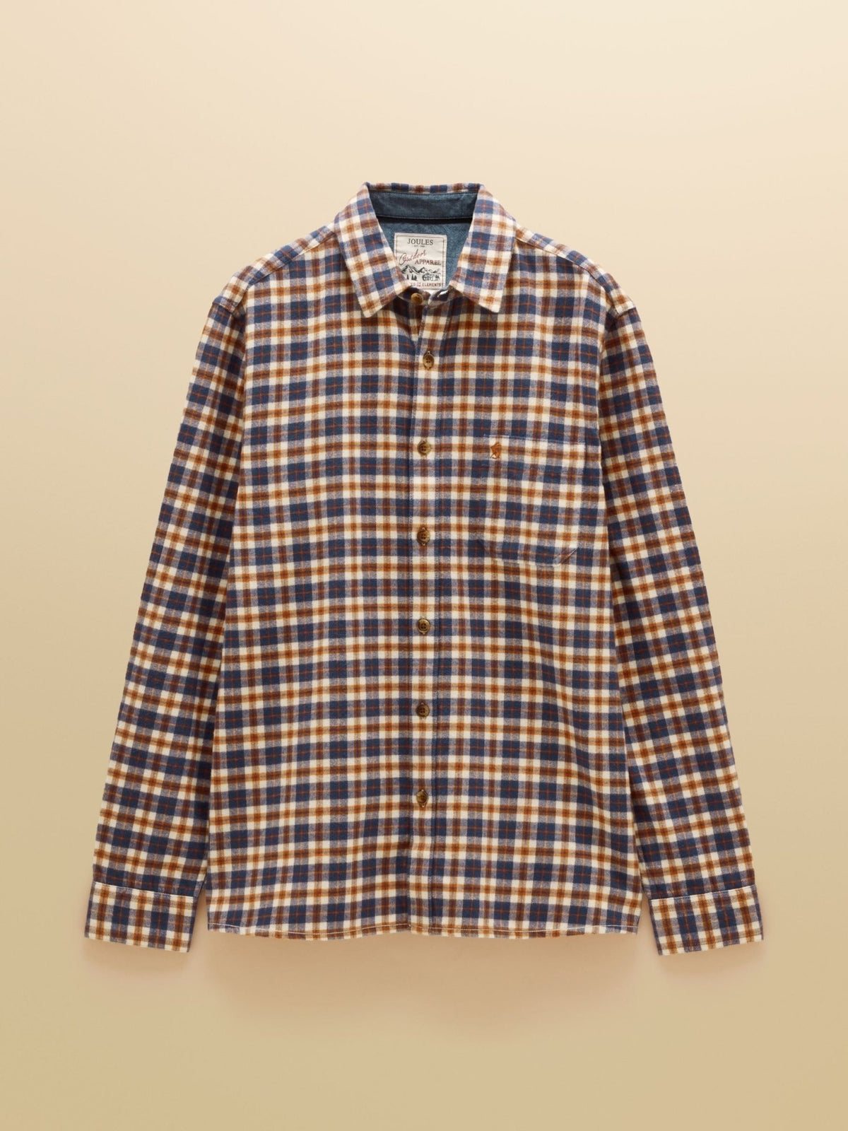 Young Ideas & Henmores -Flannel HW Check Classic Fit -Navy -M