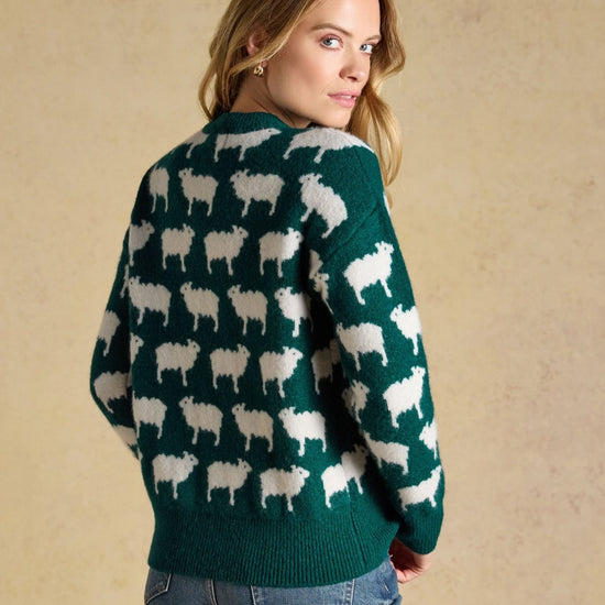 Young Ideas & Henmores -Flock Knit -Green -L