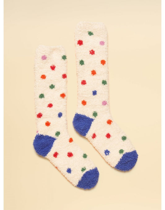 Young Ideas/Henmores - Fluffy Socks - Blue - 45907
