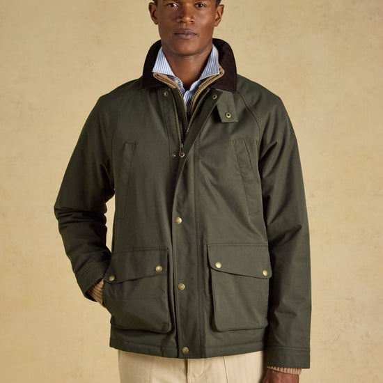 Young Ideas & Henmores -Fraser Field Coat -Green -M