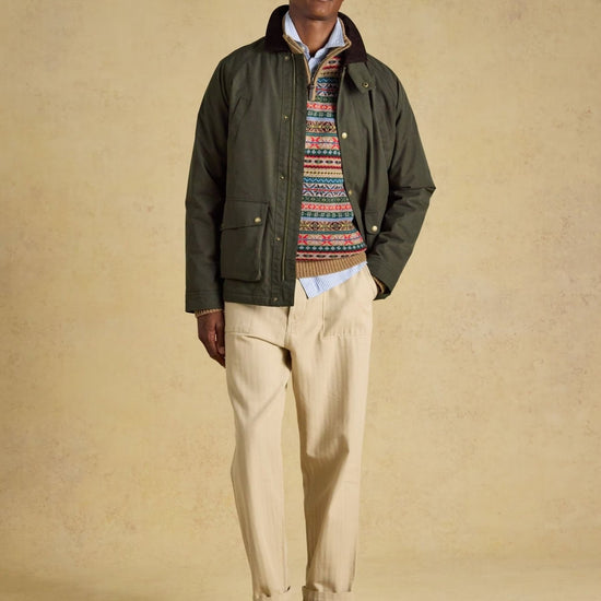 Young Ideas & Henmores -Fraser Field Coat -Green -M