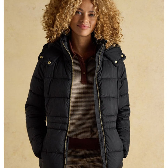 Young Ideas/Henmores - Hadlow Hooded Coat - Black - 8