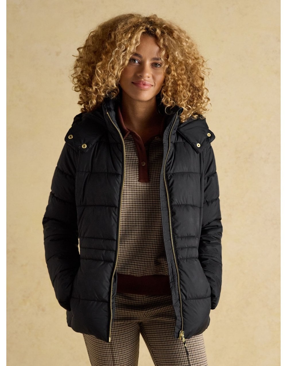 Young Ideas/Henmores - Hadlow Hooded Coat - Black - 8