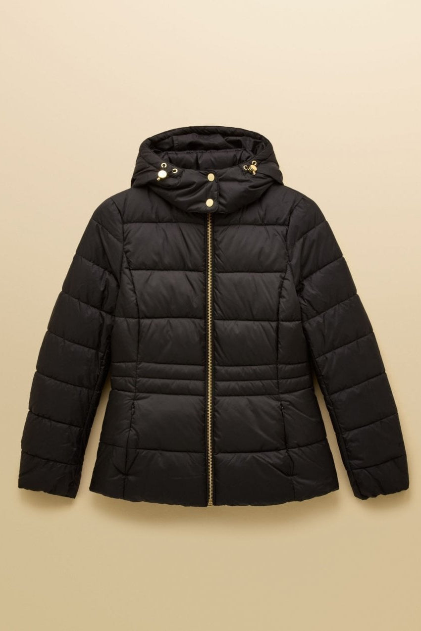 Young Ideas/Henmores - Hadlow Hooded Coat - Black - 8