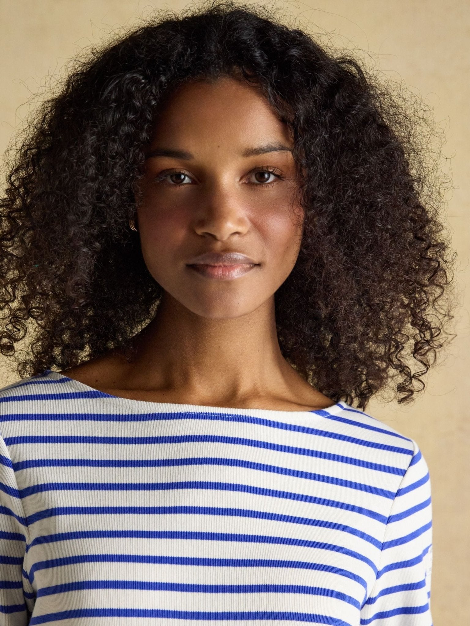 Young Ideas & Henmores - Harbour Jersey Top - Blue/White Stripe - 8