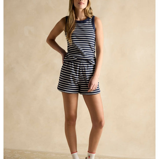 Young Ideas/Henmores - Harbour Short - Ecru Stripe - 8