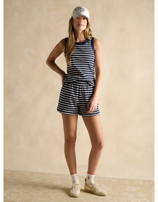 Young Ideas/Henmores - Harbour Short - Ecru Stripe - 8