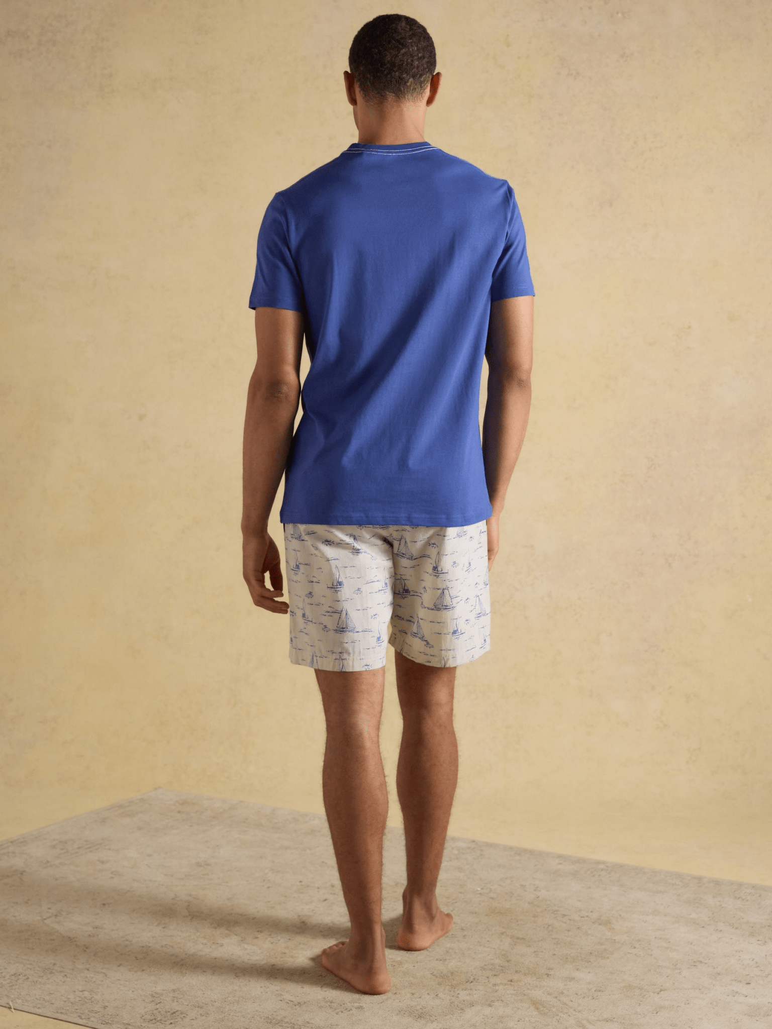 Young Ideas & Henmores - Harford Blue Sail PJ Set - Blue - M