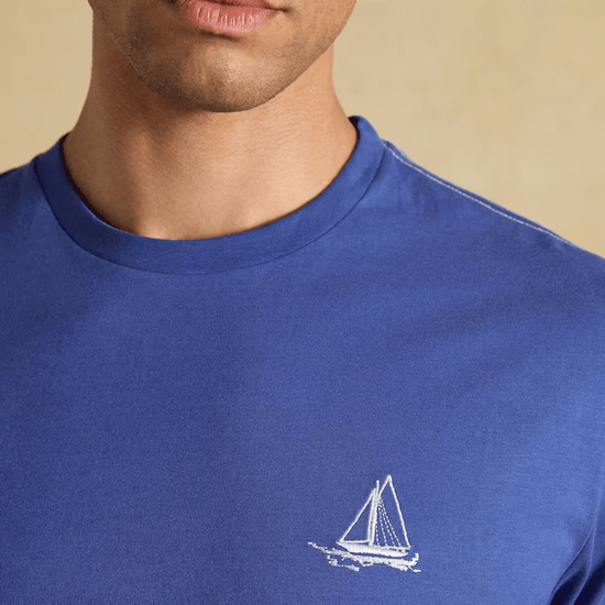Young Ideas & Henmores - Harford Blue Sail PJ Set - Blue - M