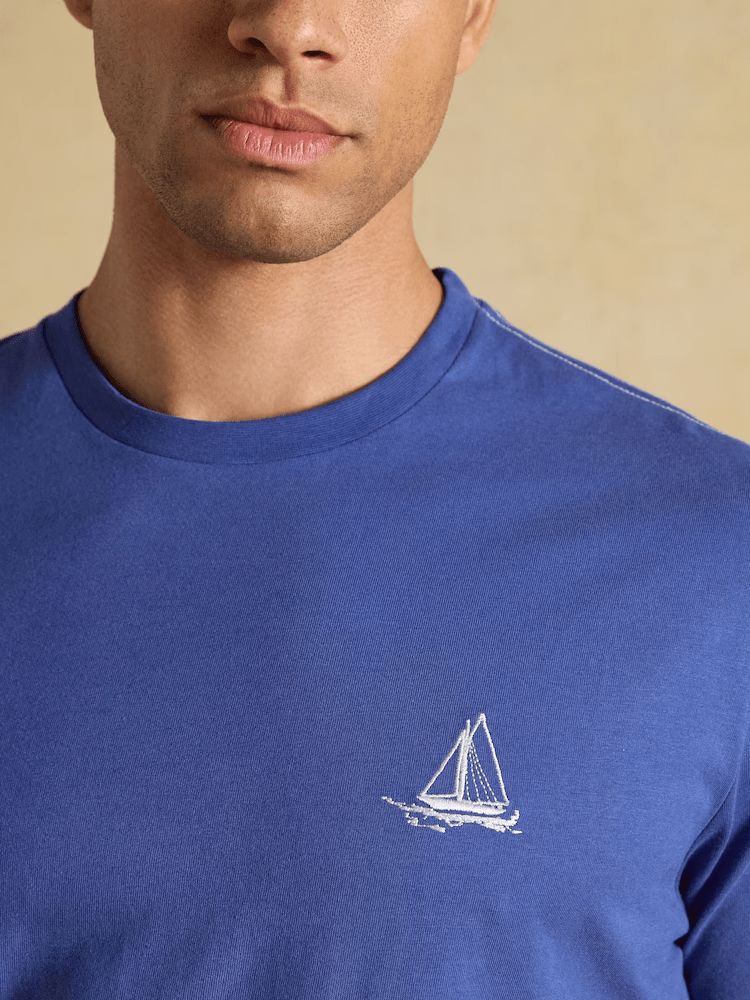 Young Ideas & Henmores - Harford Blue Sail PJ Set - Blue - M