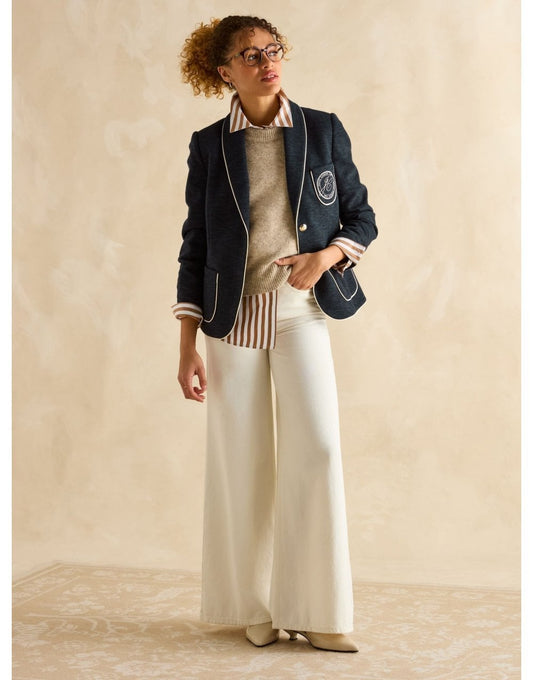 Young Ideas/Henmores - Hartley Piped Blazer - Navy - 8