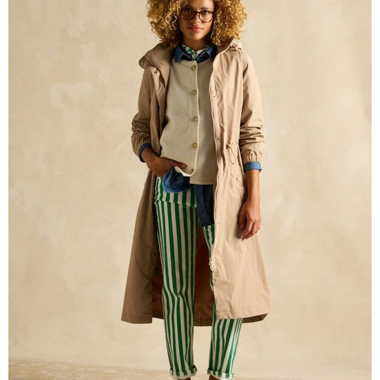 Young Ideas/Henmores - Hensley Showerproof Coat - Tan Brown - 8