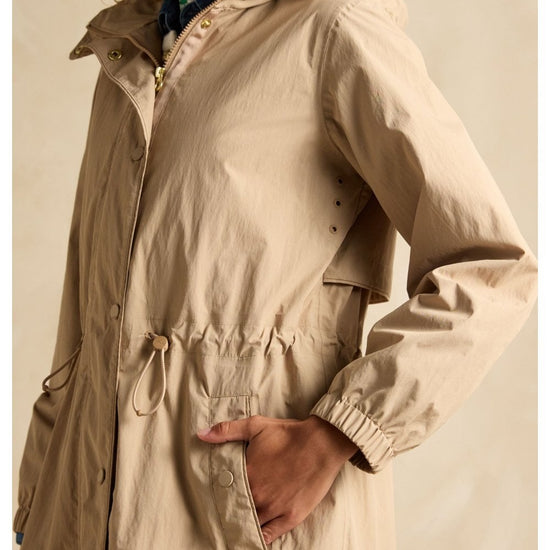 Young Ideas/Henmores - Hensley Showerproof Coat - Tan Brown - 8