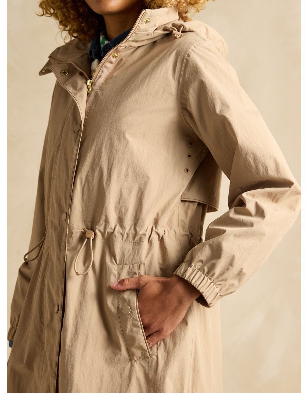 Young Ideas/Henmores - Hensley Showerproof Coat - Tan Brown - 8
