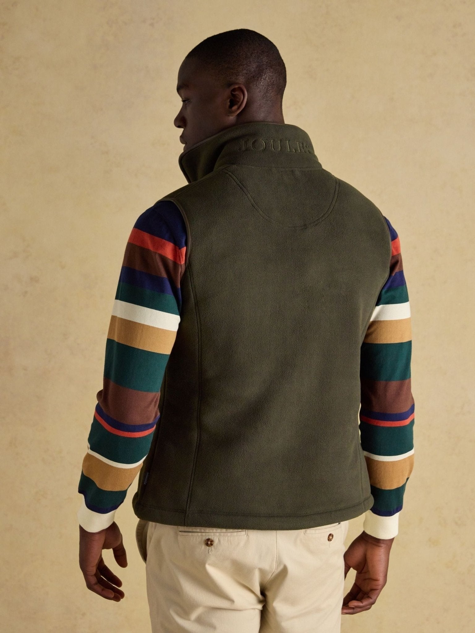 Young Ideas & Henmores - Heritage Fleece Gilet - Green - M