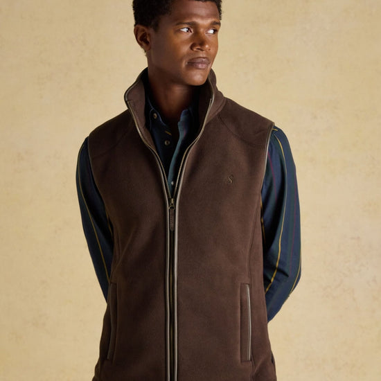 Young Ideas & Henmores - Heritage Fleece Gilet - Green - M