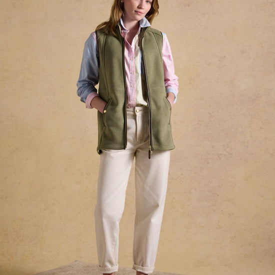 Young Ideas & Henmores - Heritage Longline Gilet - Light Green - 8