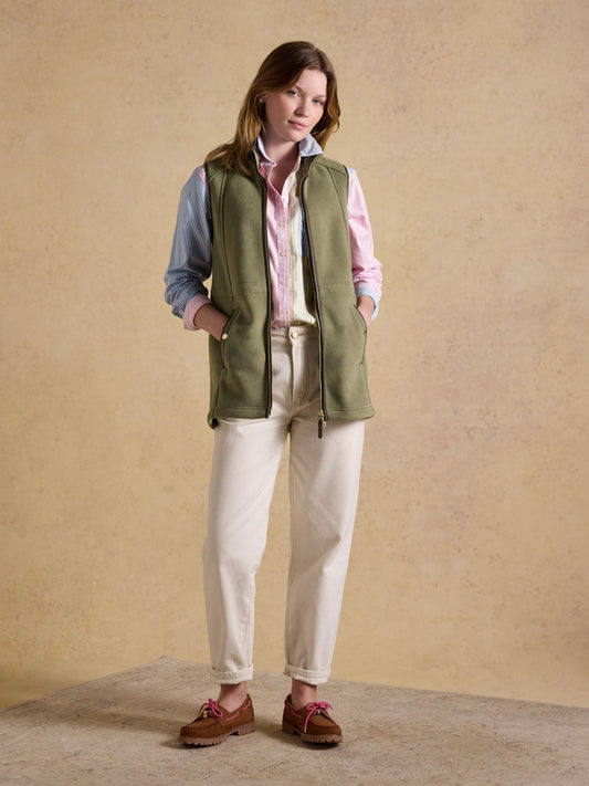 Young Ideas & Henmores - Heritage Longline Gilet - Light Green - 8