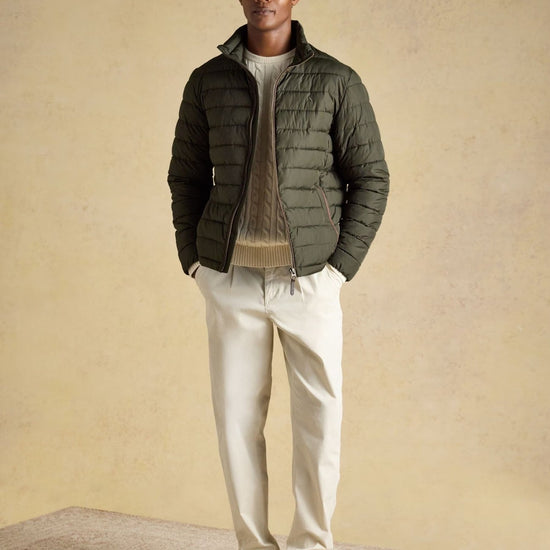 Young Ideas & Henmores -Heritage Padded Coat -Green -M