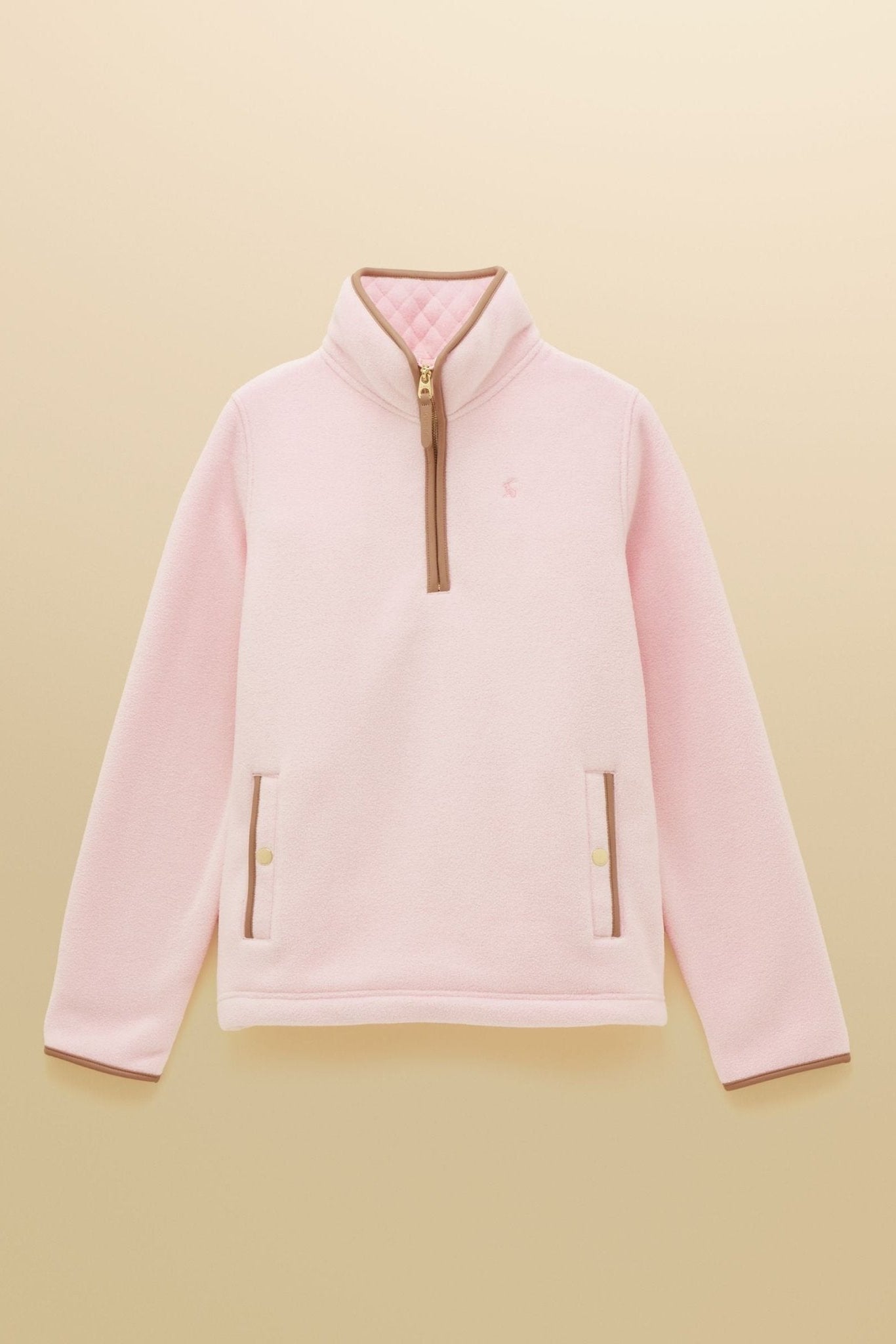 Young Ideas/Henmores - Heritage Quarter Zip - Light Pink - 8