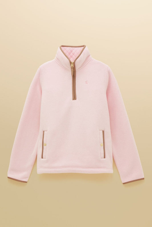 Young Ideas/Henmores - Heritage Quarter Zip - Light Pink - 8