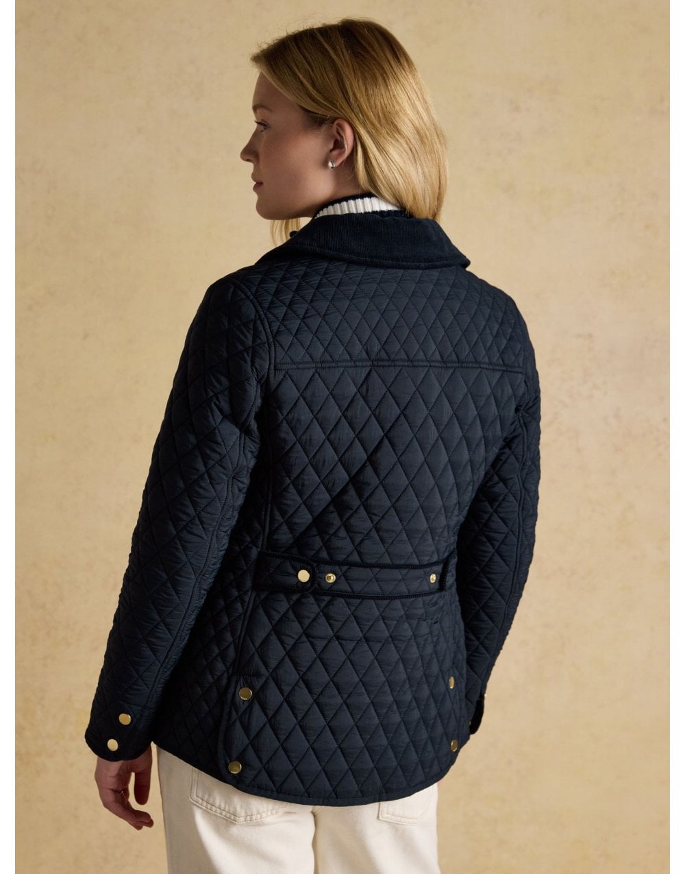 Young Ideas/Henmores - Highclere Collared Jacket - Navy - 8