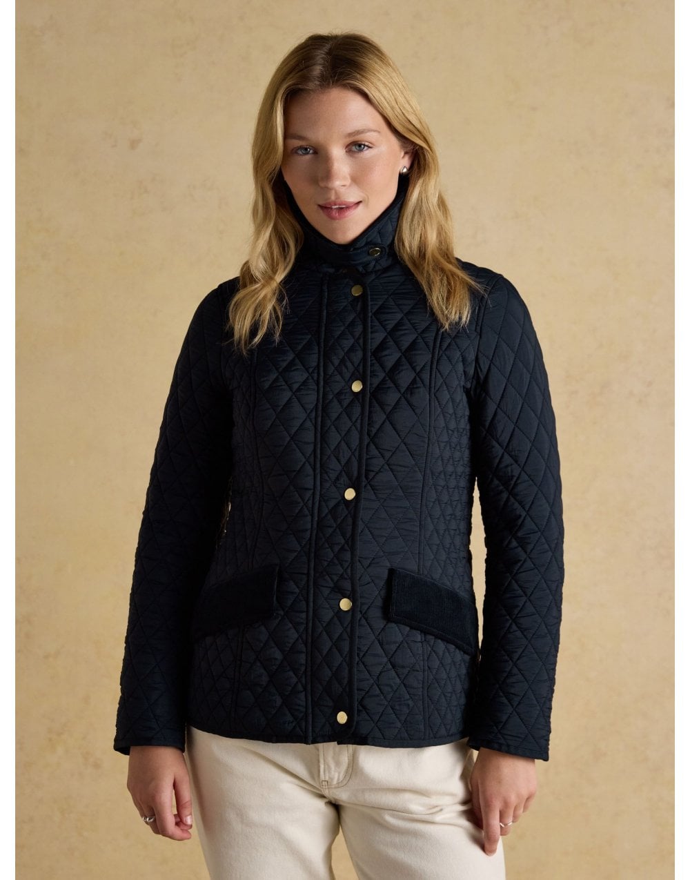 Young Ideas/Henmores - Highclere Collared Jacket - Navy - 8