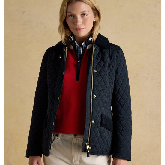 Young Ideas/Henmores - Highclere Collared Jacket - Navy - 8