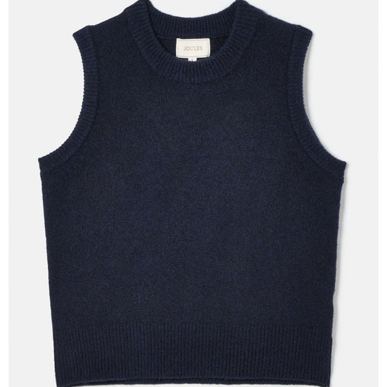 Young Ideas/Henmores - Holly Knitted Vest - Navy - XS
