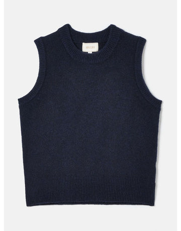 Young Ideas/Henmores - Holly Knitted Vest - Navy - XS