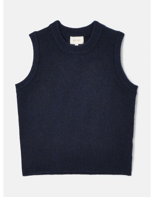 Young Ideas/Henmores - Holly Knitted Vest - Navy - XS