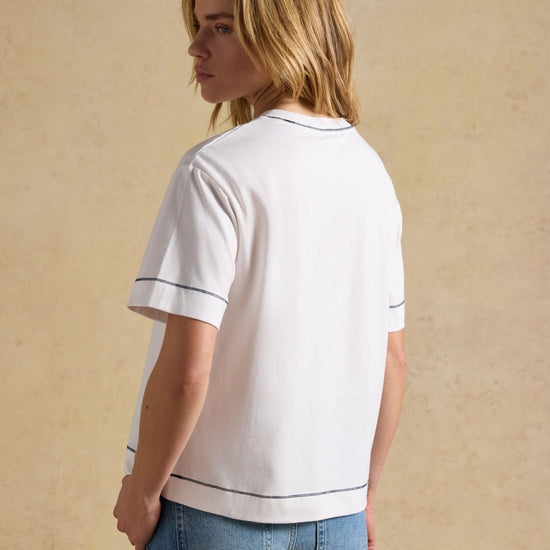 Young Ideas & Henmores - Jonty Graphic T-Shirt - White - 8