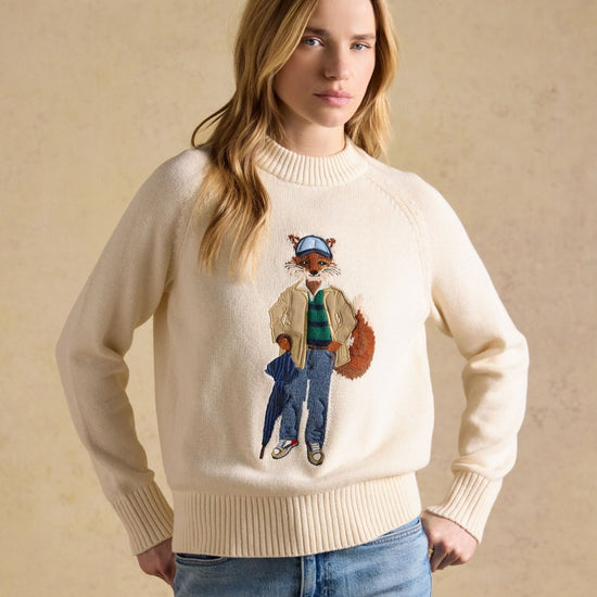 Young Ideas & Henmores - Jonty Jumper - Cream - XS